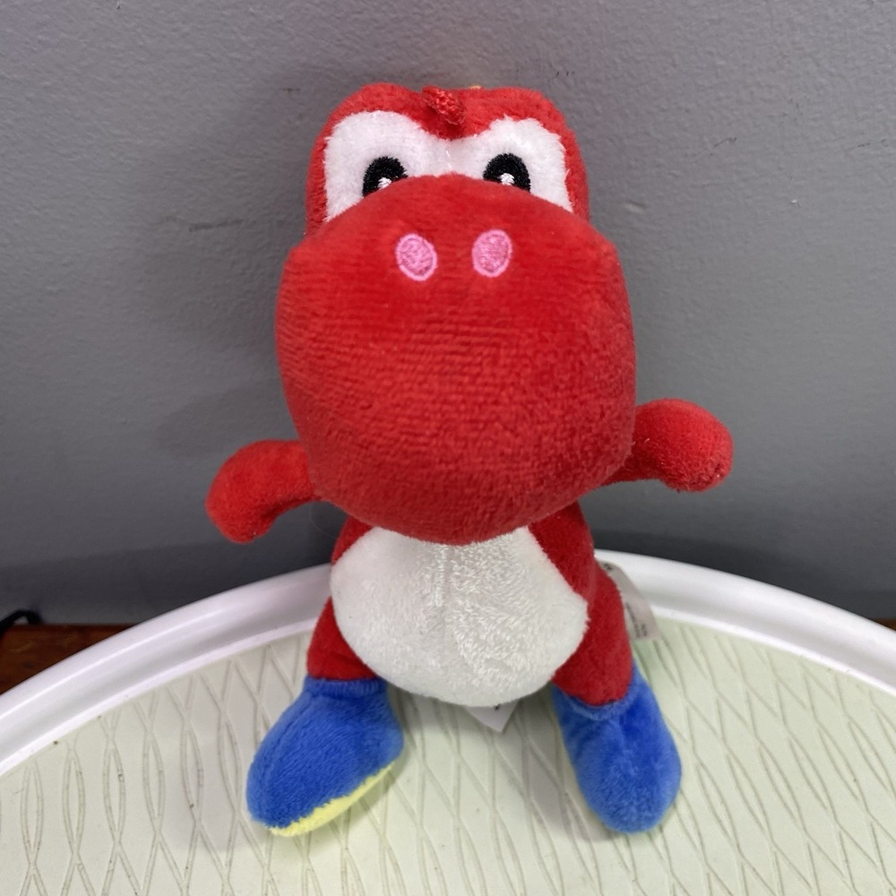 Nintendo Red Yoshi Super Mario Bros - Good Stuff 2021 Nintendo 7"Tall